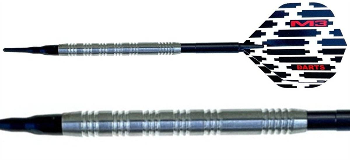 Dart-Set Soft Dart M3 Heavy Metal Shark 14 Gramm Softdarts