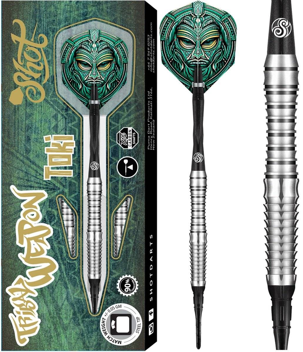 Shot Tribal Weapon Toki 90% Softdart 20/22 Gramm Softdarts
