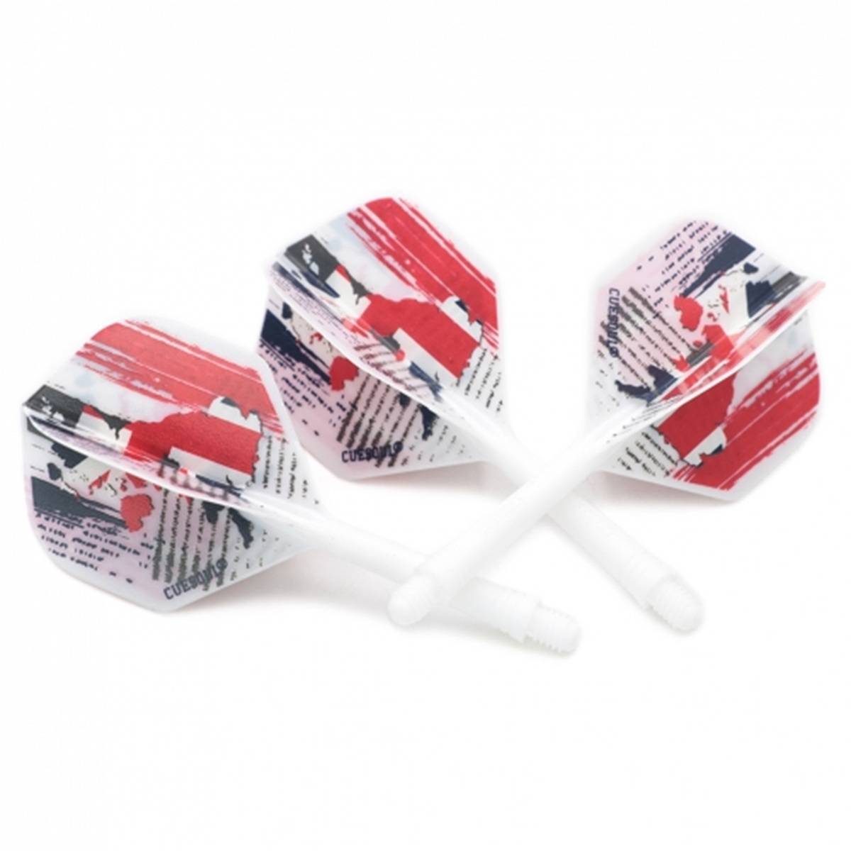 Cuesoul Dart Flight/Shaft AK5 UK Flagge Standard No2 Flights