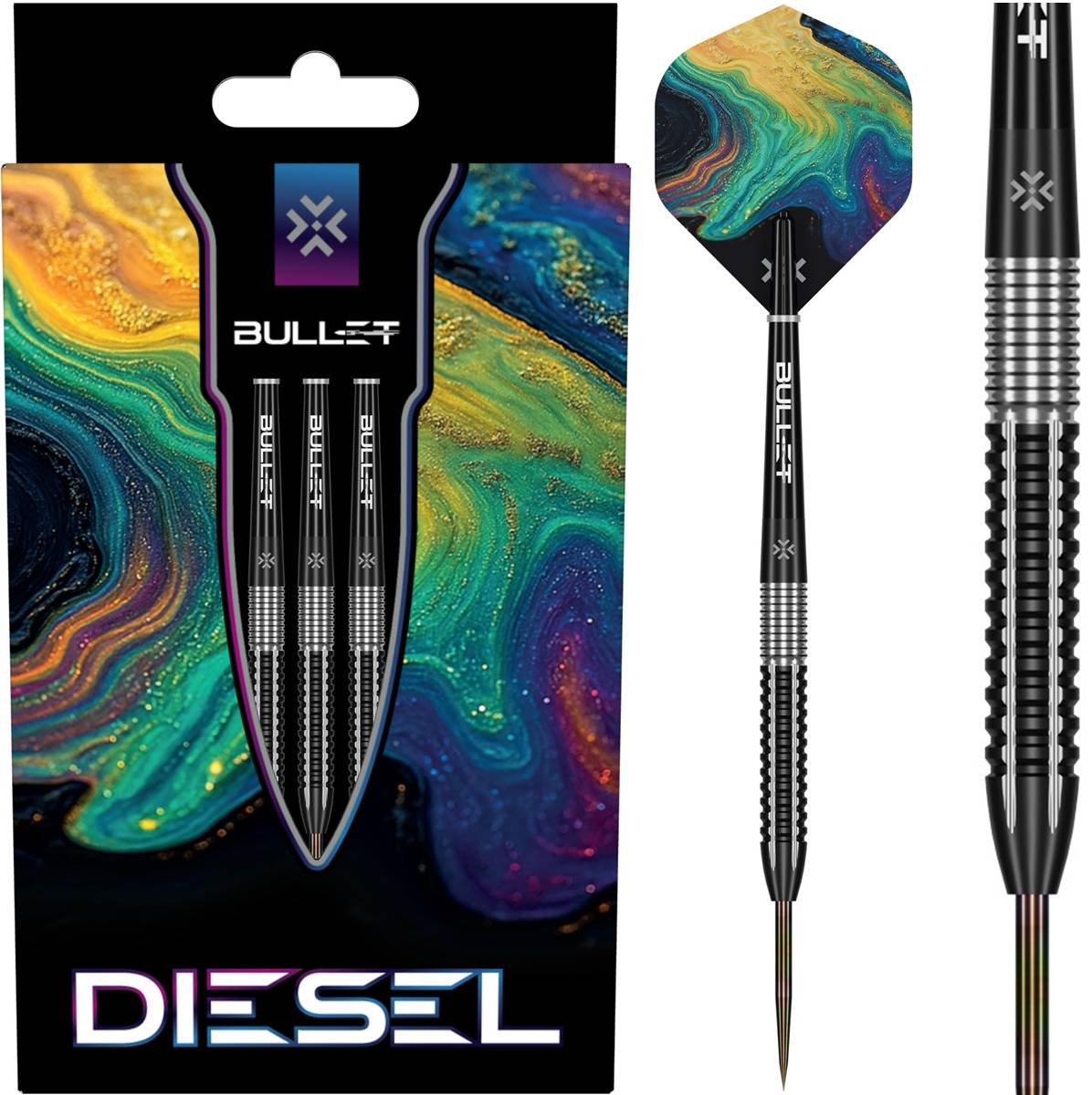 Bullet Diesel 85% Steeldarts 22/24/26 Gramm Steeldarts