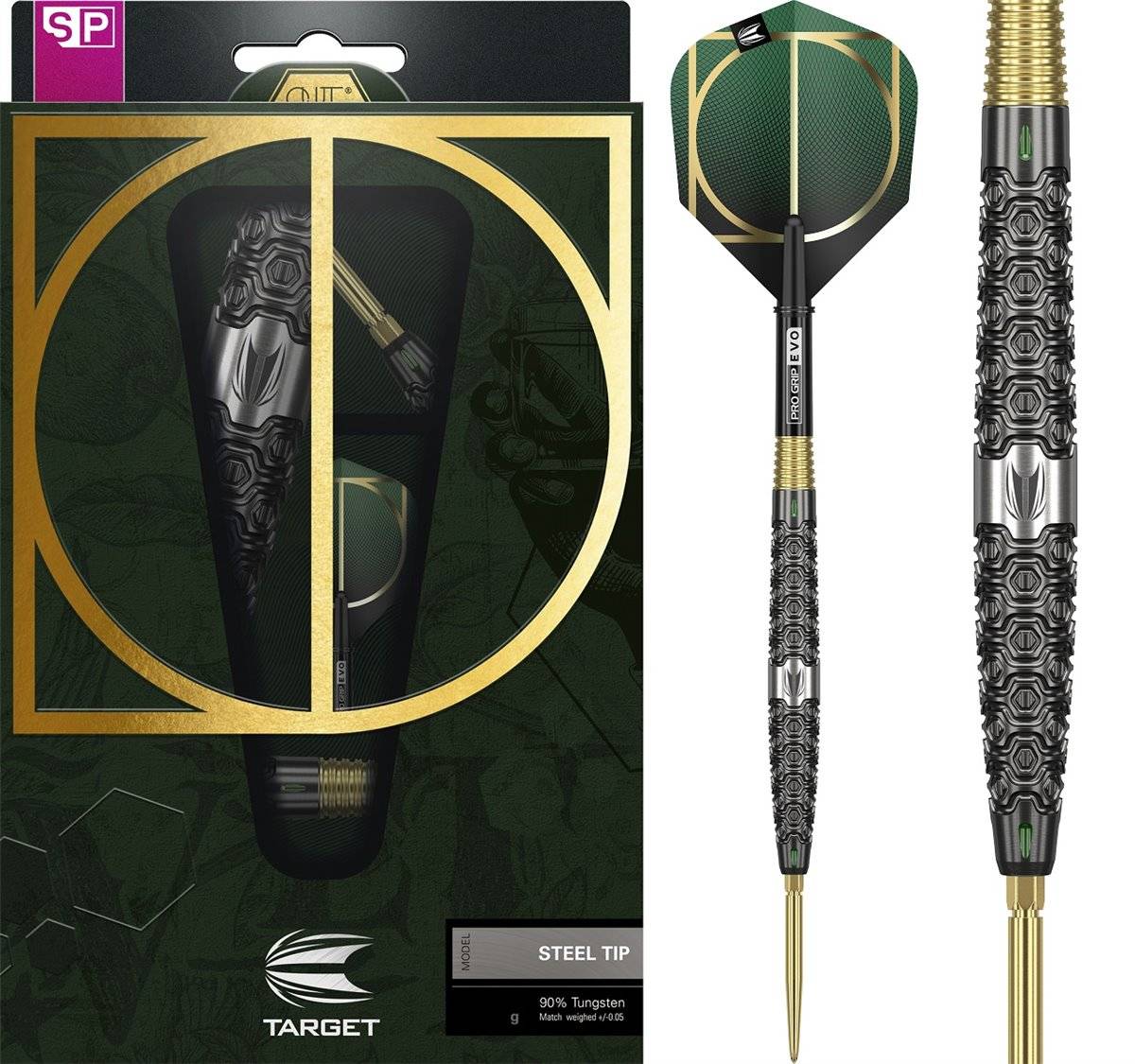 Target CULT SP01 Steeldart 21/23 Gramm Steeldarts