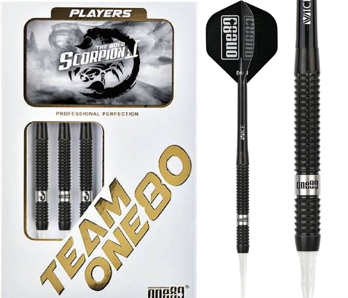 One80 The Gold Scorpion 2 Jonny Chong Signature Soft Darts 21