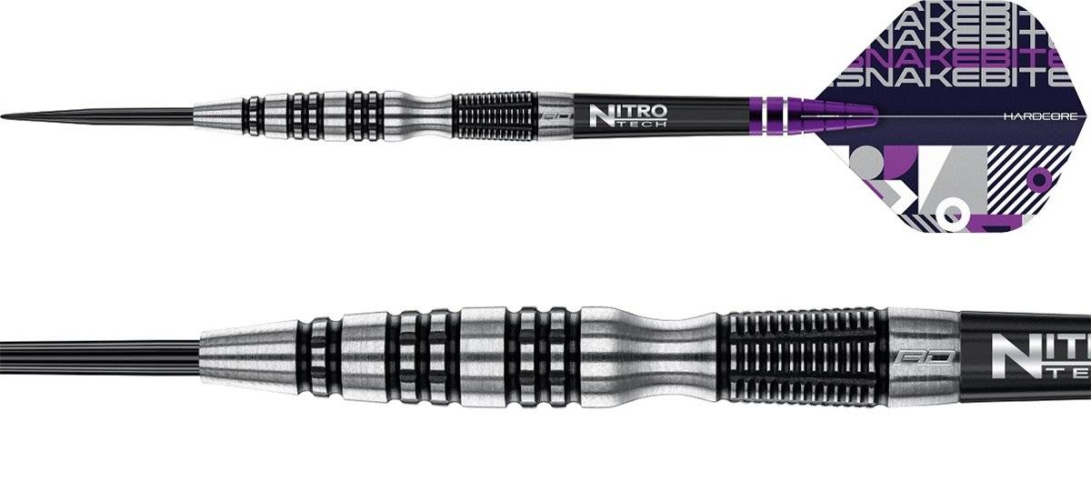 Reddragon Peter Wright Snakebite Black Racer Steeldarts 24 Gramm Steeldarts