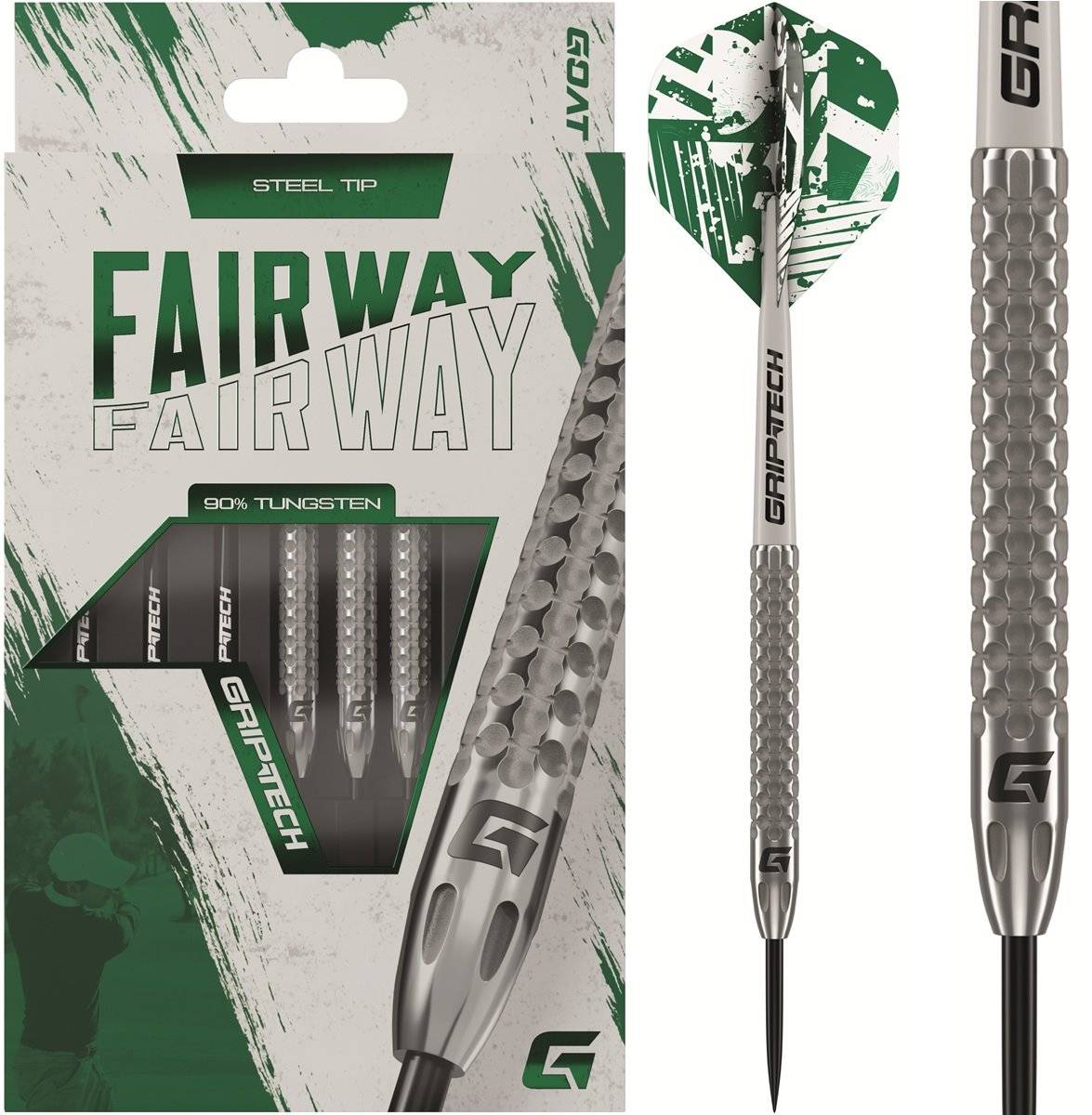 GOAT Fairway V2 90% Steeldarts 22/24 Gram Steeldarts