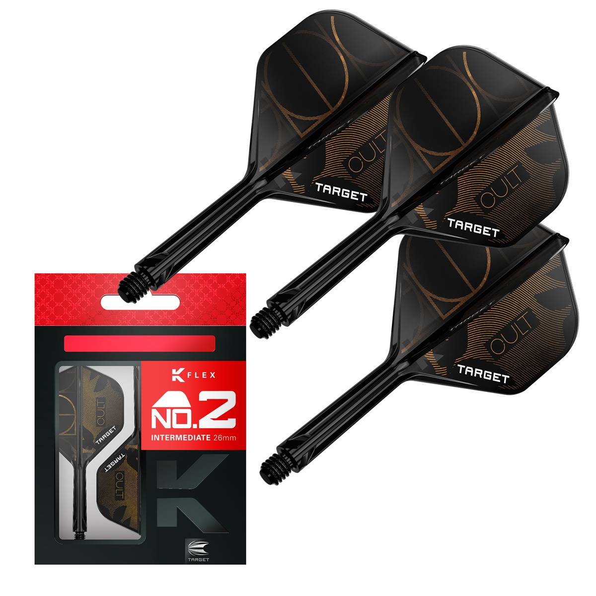 Target K-Flex Cult Shaft/Flight System Standart No2 Shafts