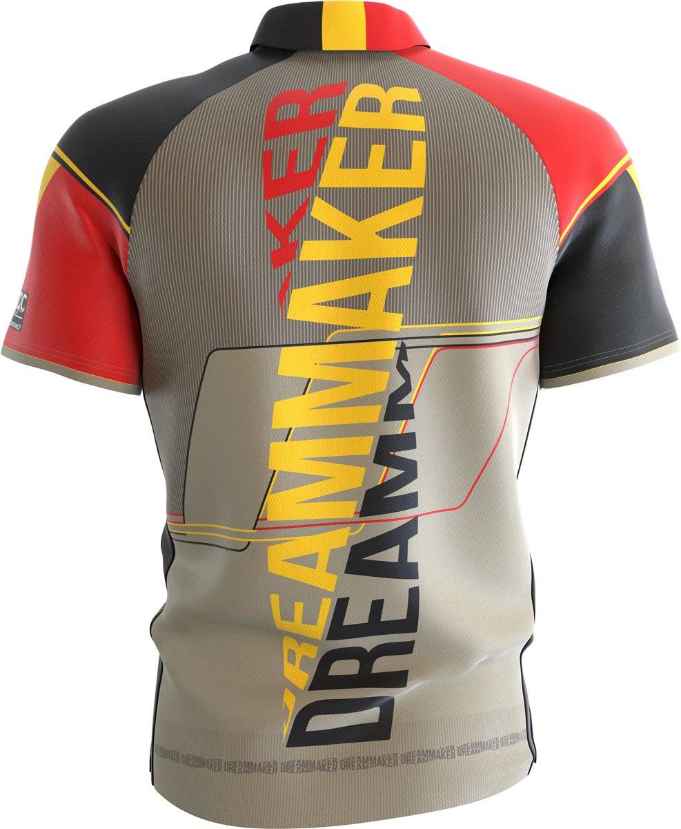 Target Coolplay Dimitri van den Bergh 2022  S-4XL Dartshirt