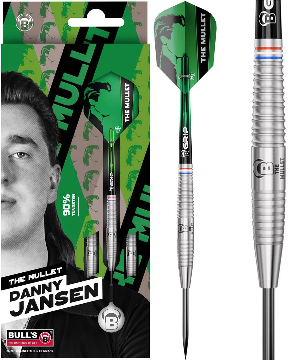 Bull´s Danny Jansen G2 90% Steeldarts 22/24/26 Gramm Steeldarts