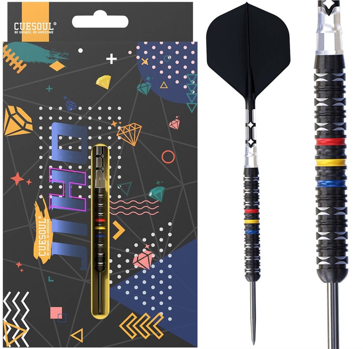 Cuesoul JIHO D1 90% Steeldarts 21/23/25 Gramm Steeldarts