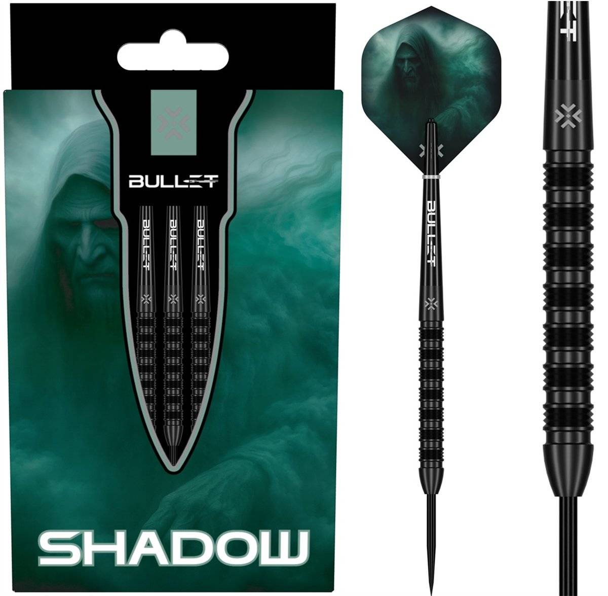 Bullet Shadow 90% Steeldarts 22/23/24/25 Gramm Steeldarts