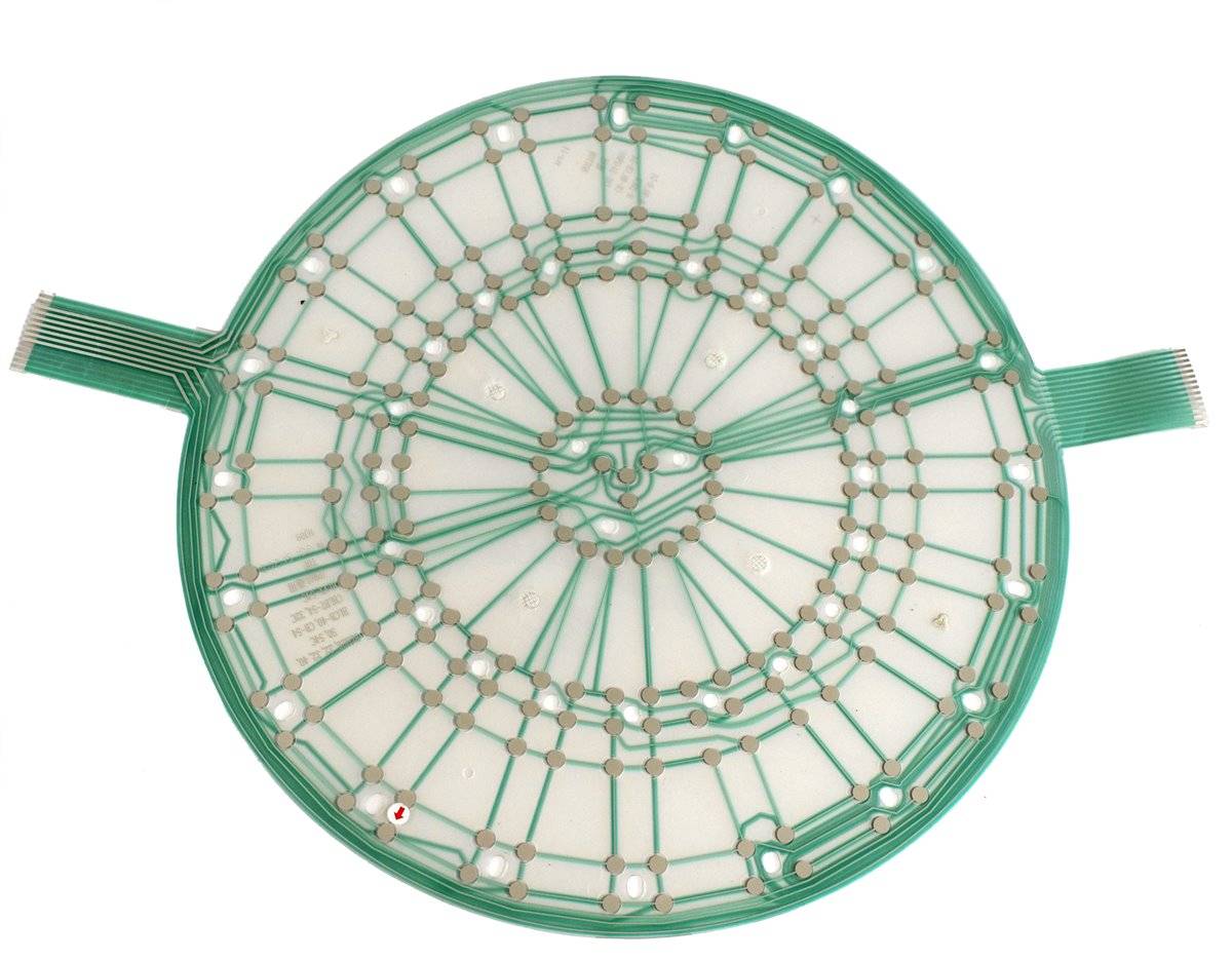 Ersatz Matrix für elektronische Dartscheibe Karella CB25 CB 50 CB 90 Premium Silver Ersatzteil für S