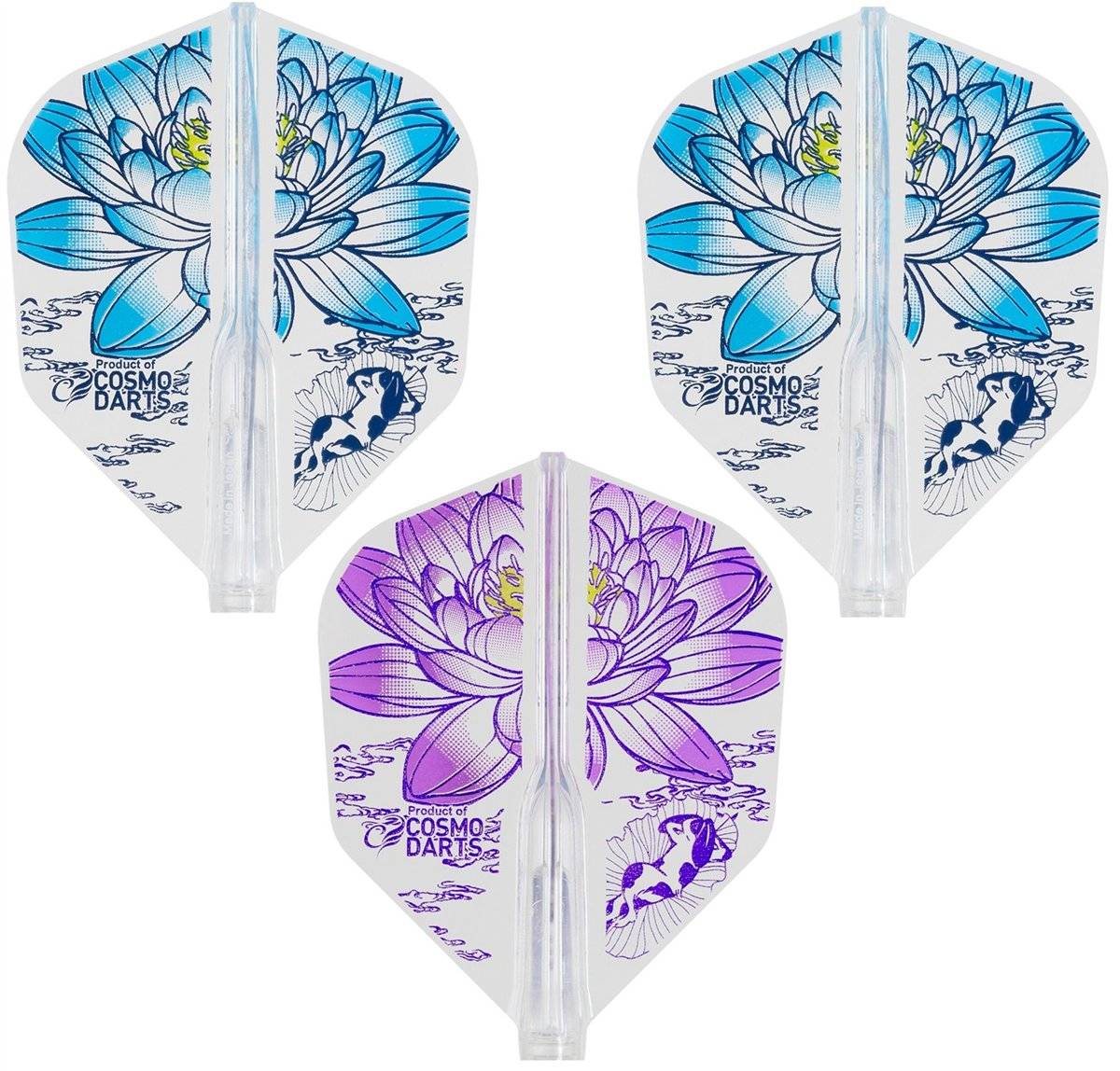 Cosmo Darts Fit Flights Air Ren Kamata 2 Shape Flights