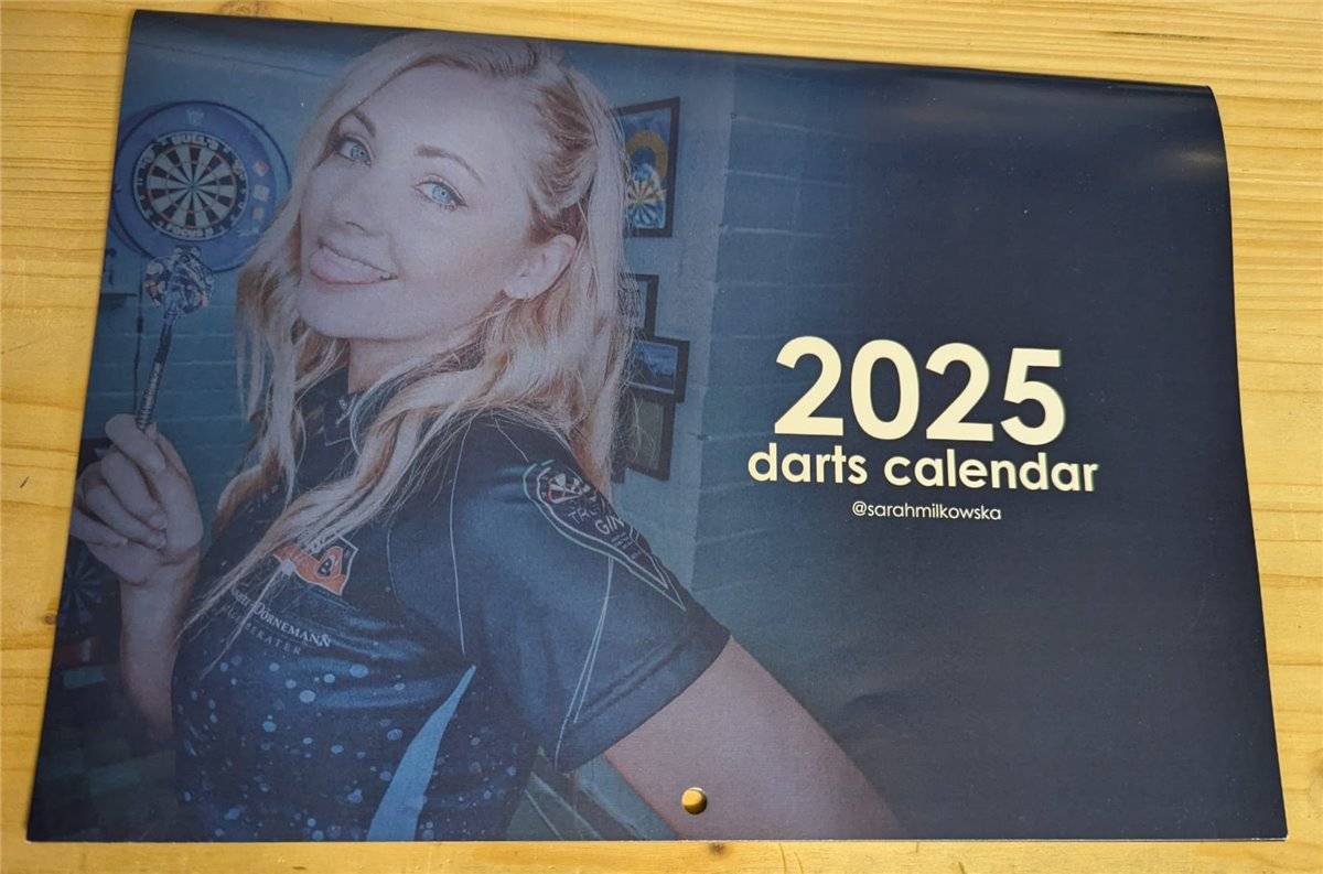 Dart Calendar 2025 Fanshop