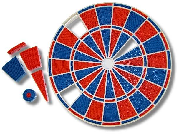 Ersatzsegmente mit Spinne für CB50 und CB90 E-Dartscheibe Zubehör