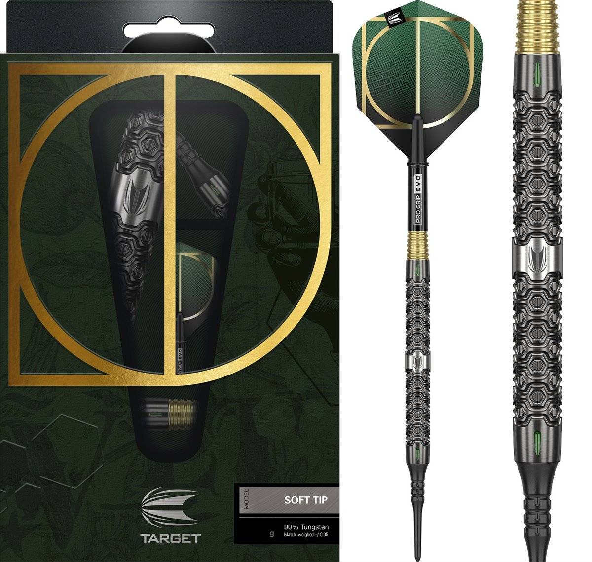 Target CULT 11 Softdart 19/21 Gramm Softdarts
