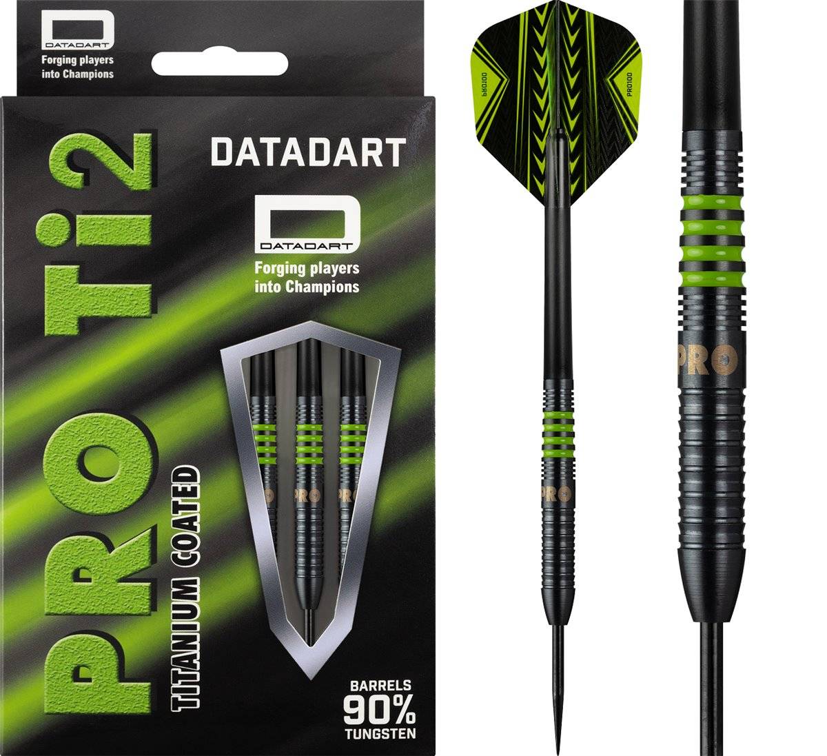Datadart Pro Ti2 Darts 90% Steel Dart 22/24/26 gram Steeldarts