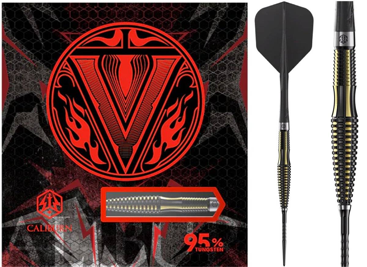 Caliburn V Serie V1 95% Steeldarts 21/23/25 Gramm Steeldarts