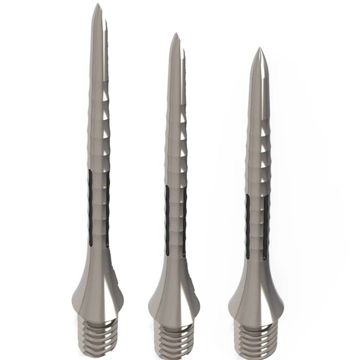 Caliburn Wechsel Spitzen Conversion Points SCREW IN Silber/Schwarz Kleingewinde 2BA Schraubspitzen Tips