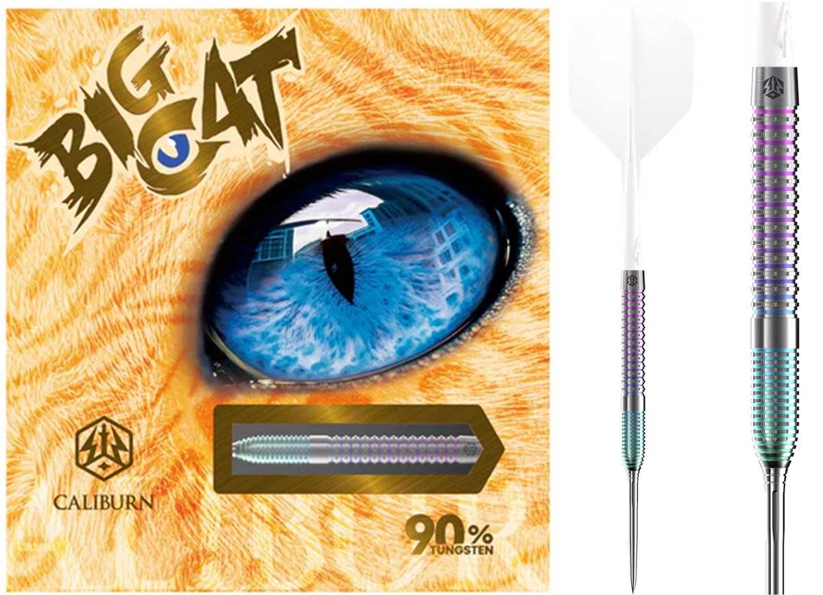 Caliburn Big Cats Ocelot 90% Steeldarts 23/25 Gramm Steeldarts