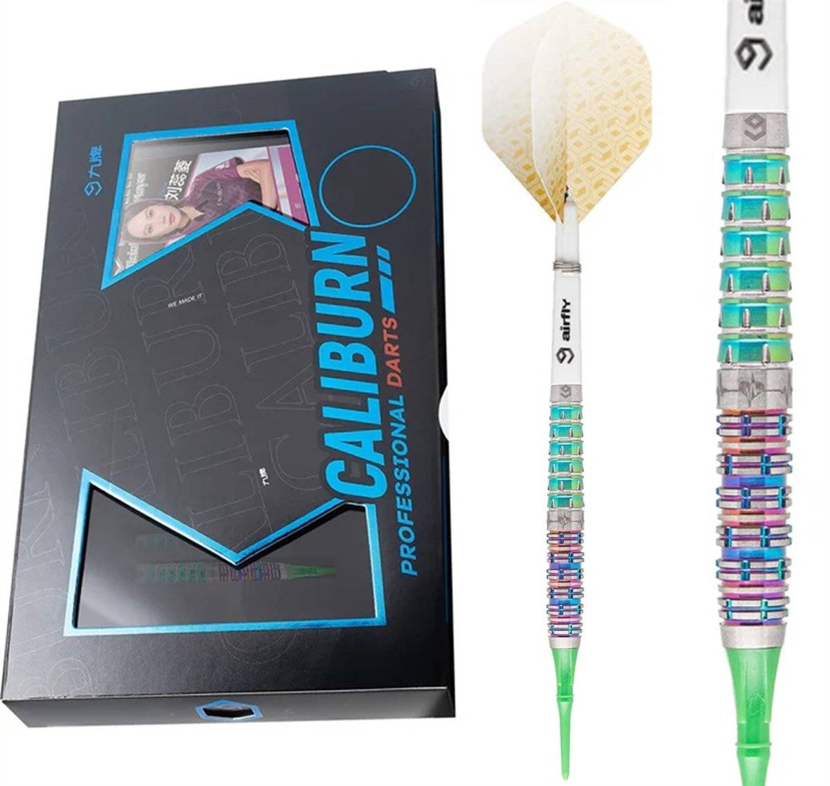 Caliburn Player Darts Raine 90% Softdarts 19/21 Gramm Softdarts