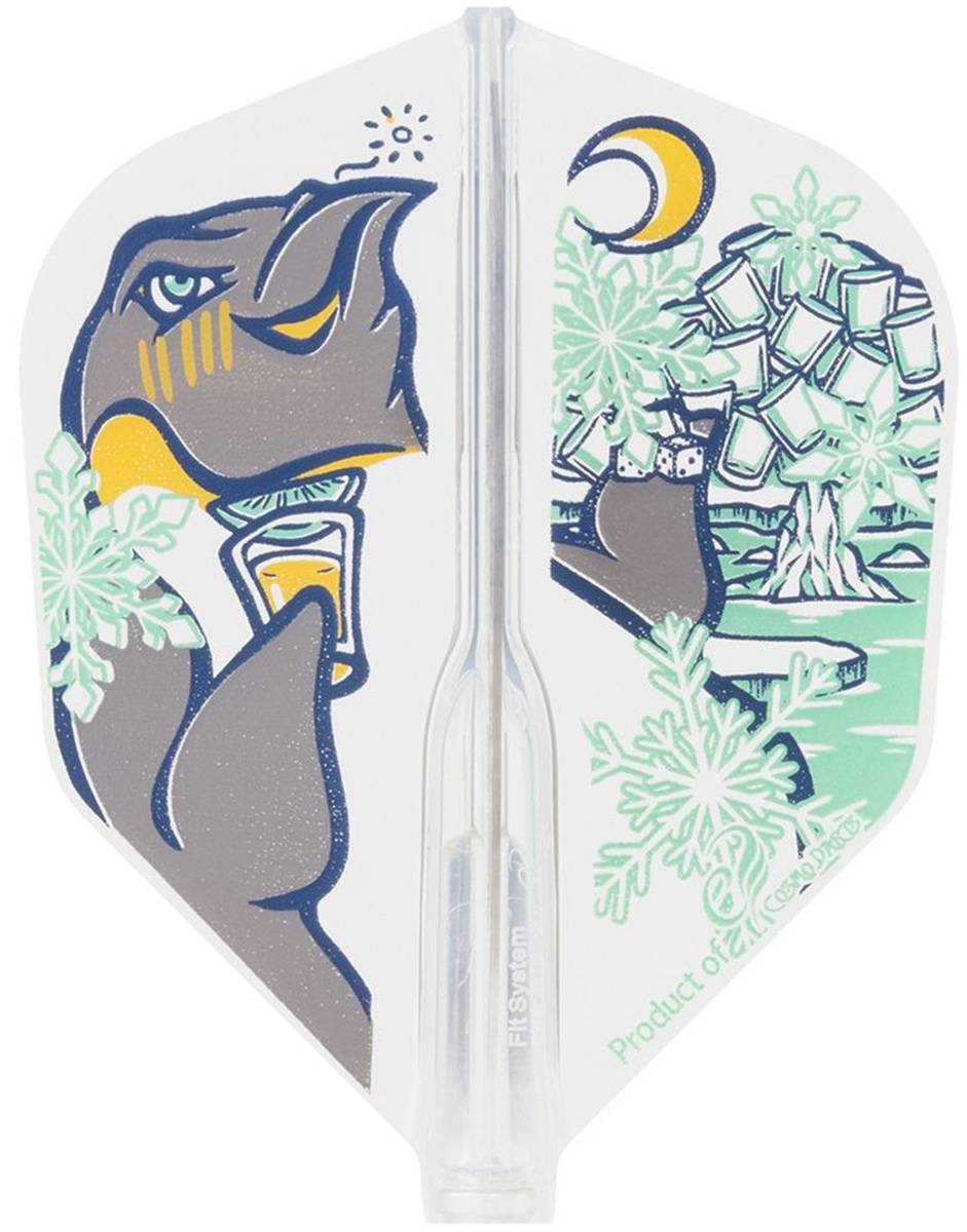 Cosmo Darts Fit Flights Air Shuichi Enokuma 3 Shape Flights