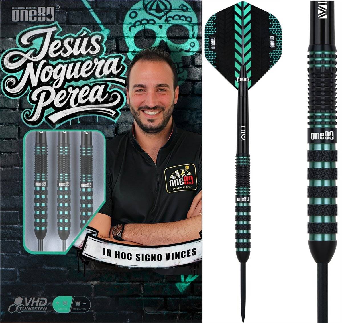 ONE80 Noguera Perea 90% Steeldarts 22/24 Gramm Steeldarts