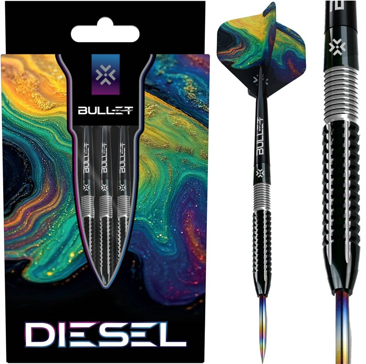 Bullet Diesel 85% Steeldarts 22/24/26 Gramm Steeldarts