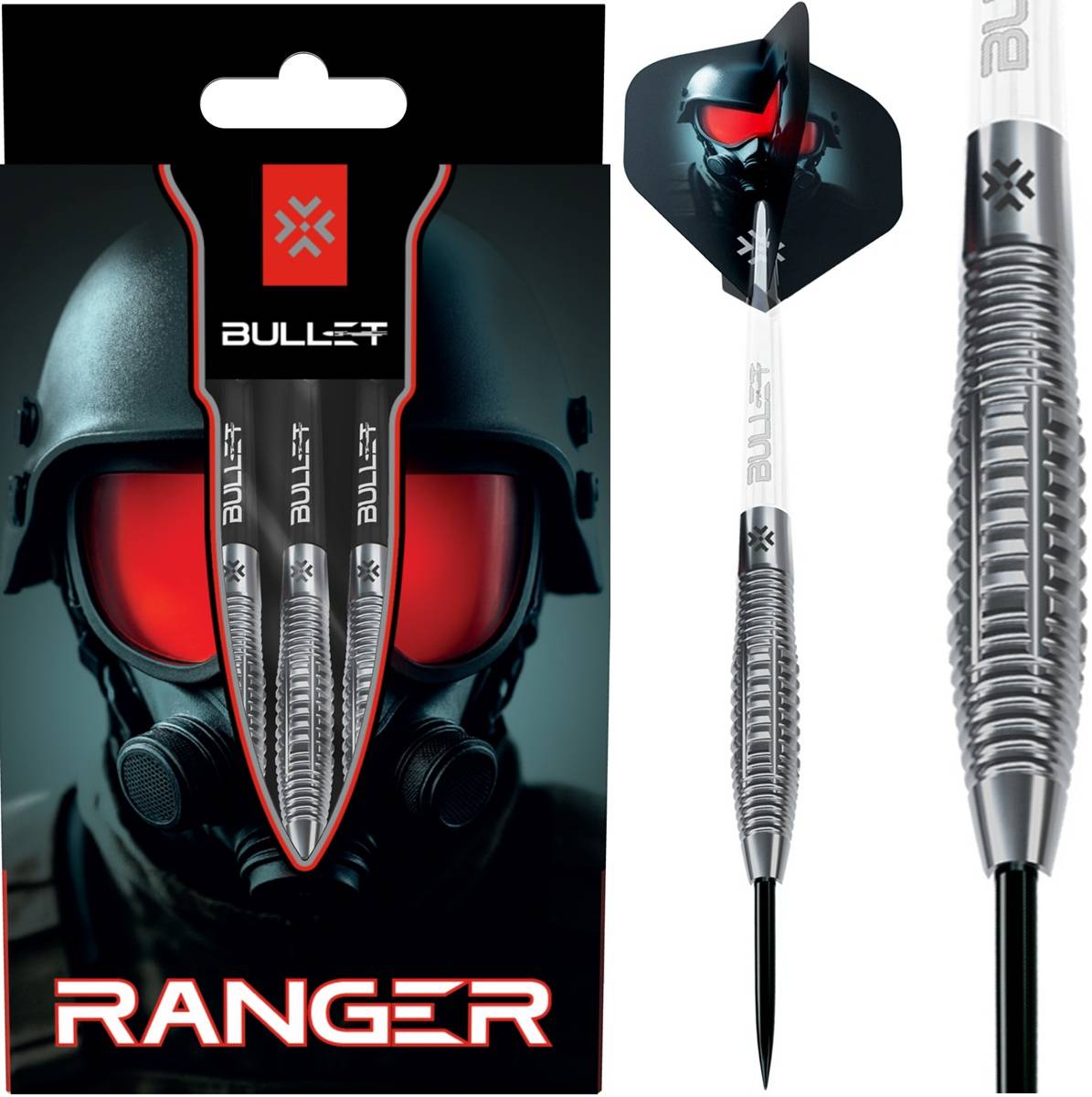 Bullet Ranger 90% Steeldarts 21/23/25 Gramm Steeldarts
