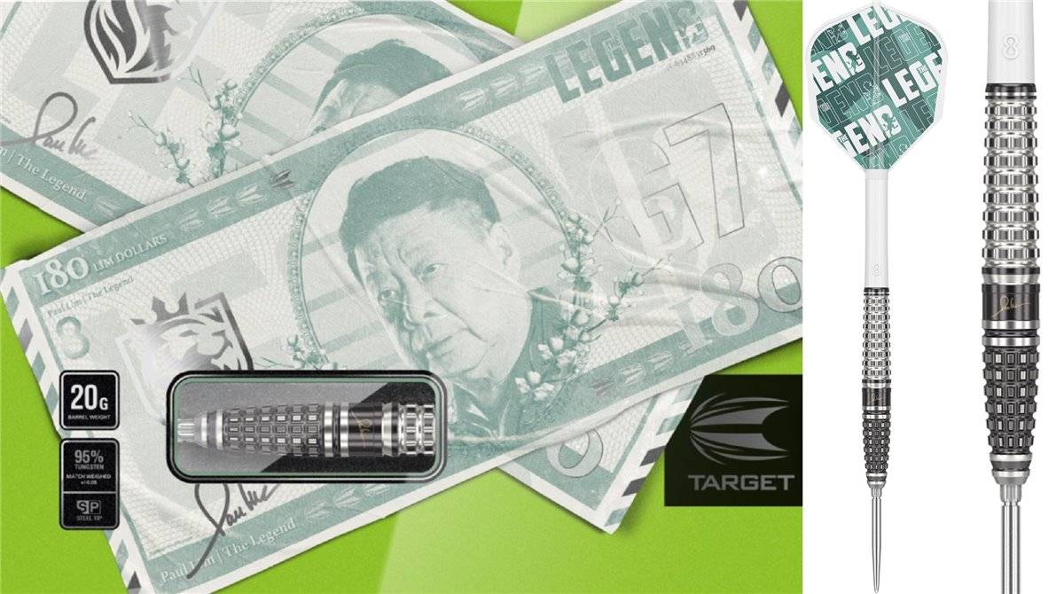 ダーツ TARGET THE LEGEND G7 2BA THE LEGEND】G7 95% 19g 2BA - PAUL LIM