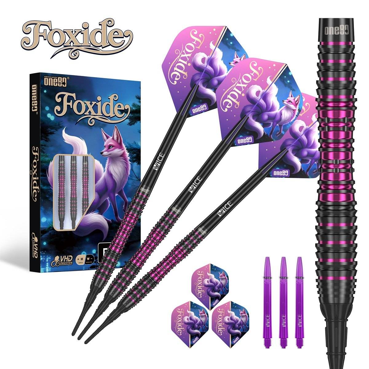 ONE80 Foxide F3 90% Softdarts 20 Gram Softdarts | ON9782