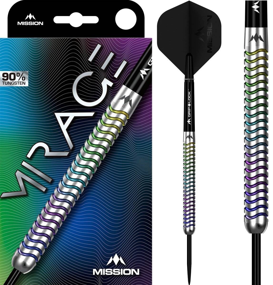 Mission Mirage 90% Steeldarts 23/25 Gramm Steeldarts