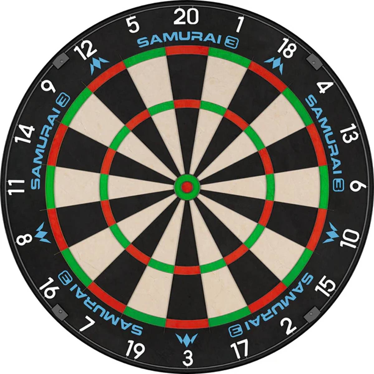 Mission Dartboard Samurai 3 Professional Level dünner Draht Bristle Board