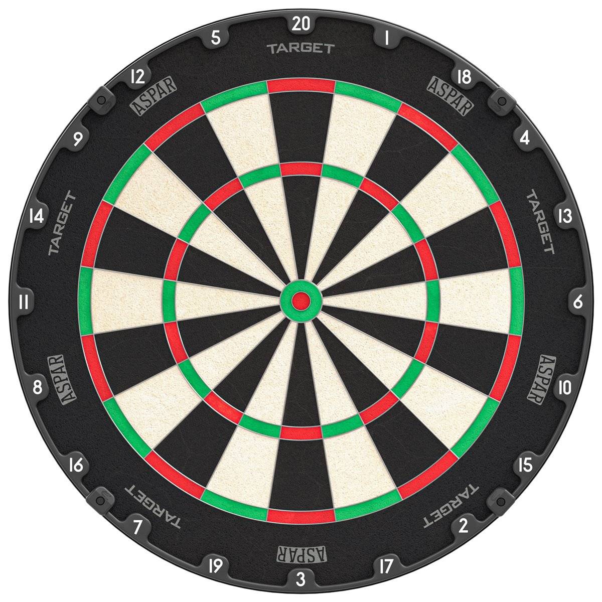 ASPAR PROFESSIONAL DARTBOARD Bristle Board