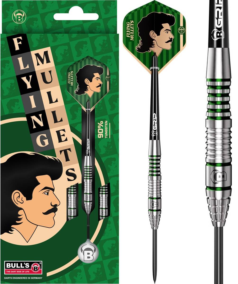 Bull´s Flying Mullet 90% Steeldarts 21/23 Gramm Steeldarts