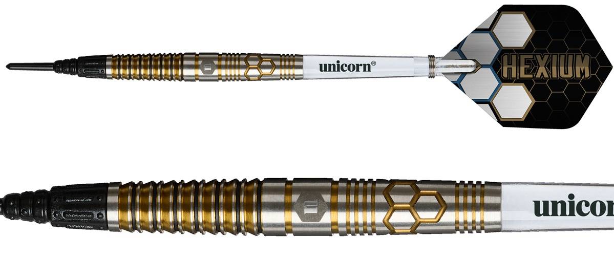 Unicorn Hexium 03 Gold 90% Softdart 23 Gramm Softdarts
