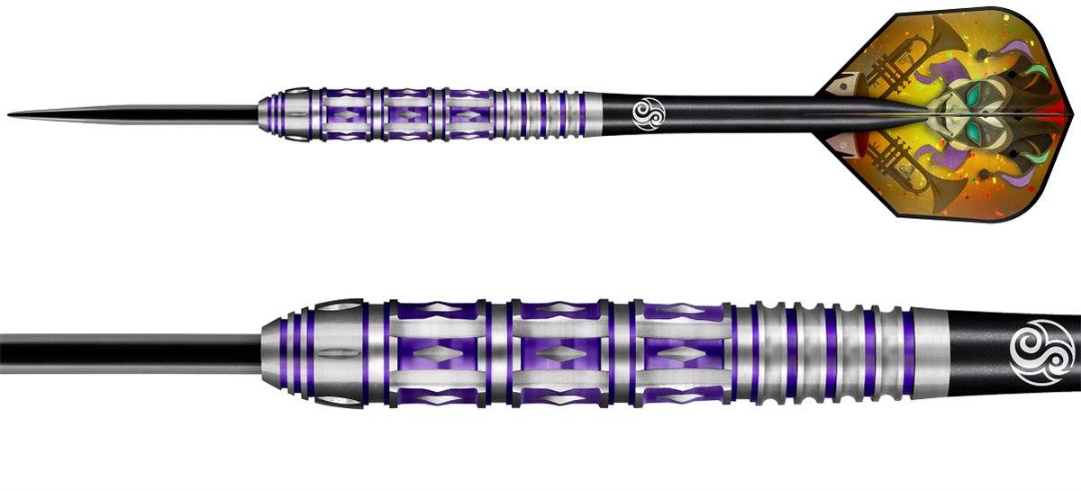 SHOT! Americana Mardi Grass 80% Steeldart 23 Gramm Steeldarts