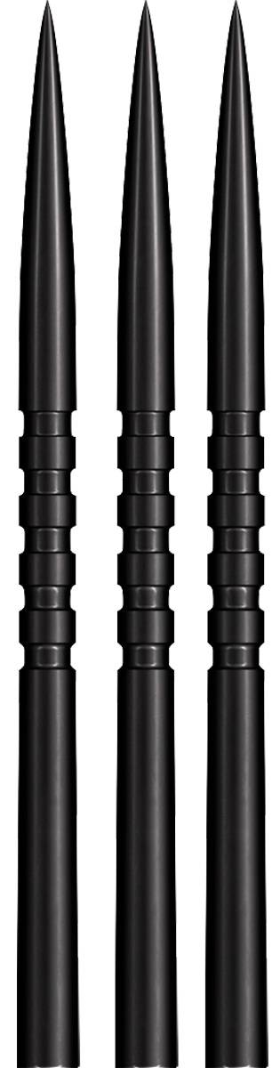 Shot! Grip Points Stahlspitzen 32/35/38/45 mm Schwarz Wechselspitzen