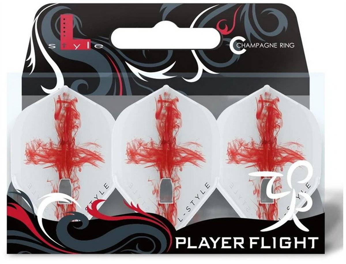 L-Style Signature Flights Pro Beau Greaves Clear Standard L1 Flights