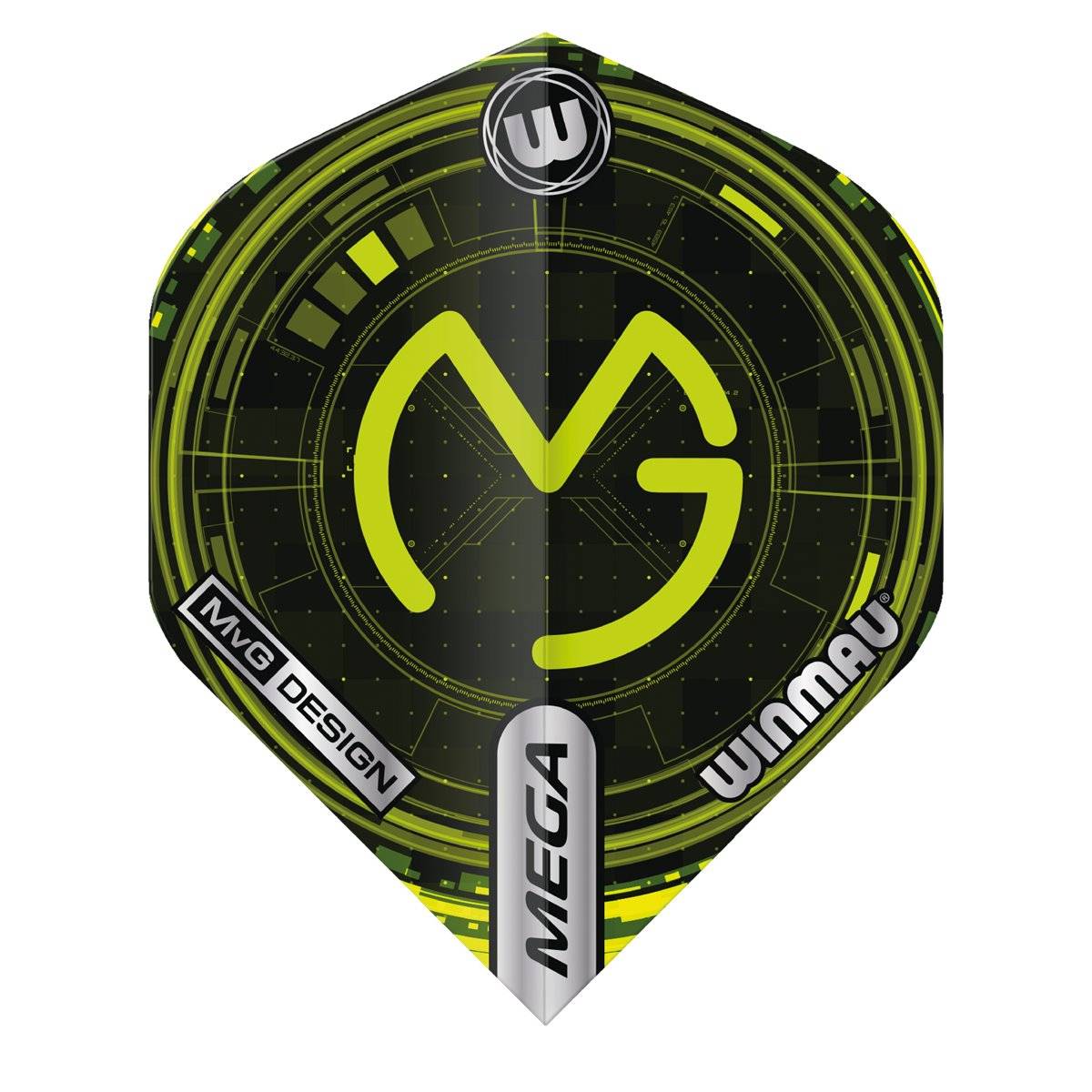 Winmau Mega Dart Flights Michael van Gerwen 2022 Flights