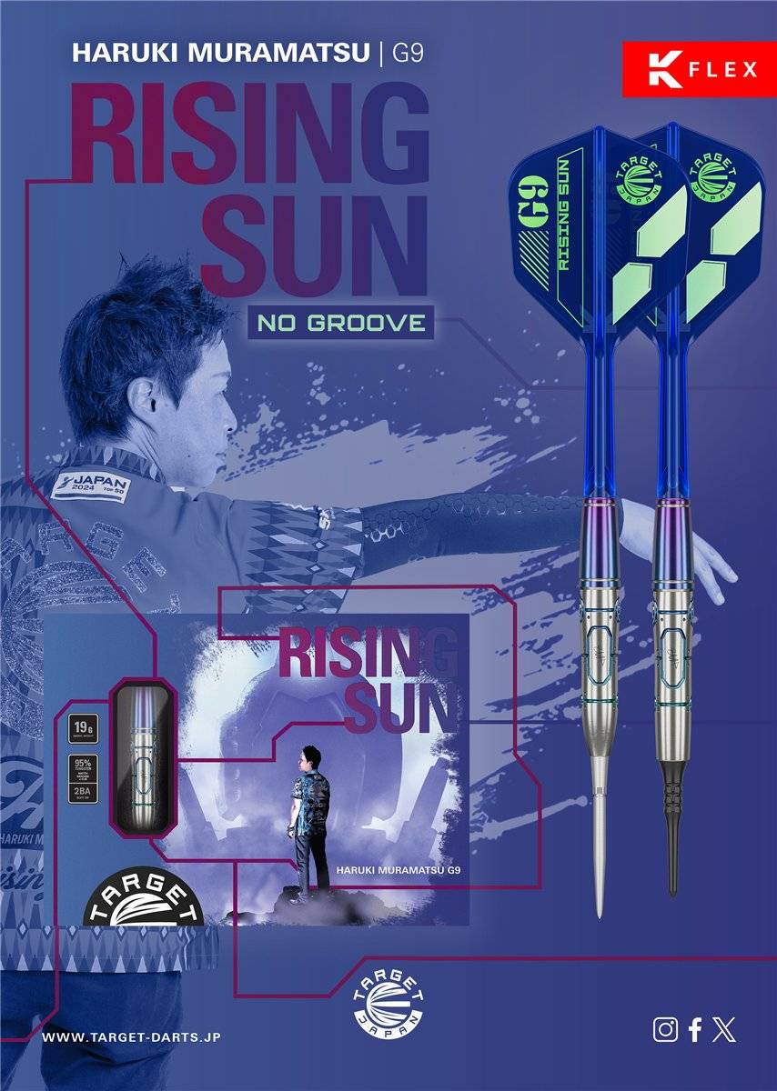 TARGET　RISING SUN4.0 Target Haruki Muramatsu Rising Sun 4.0 19g Soft Tip