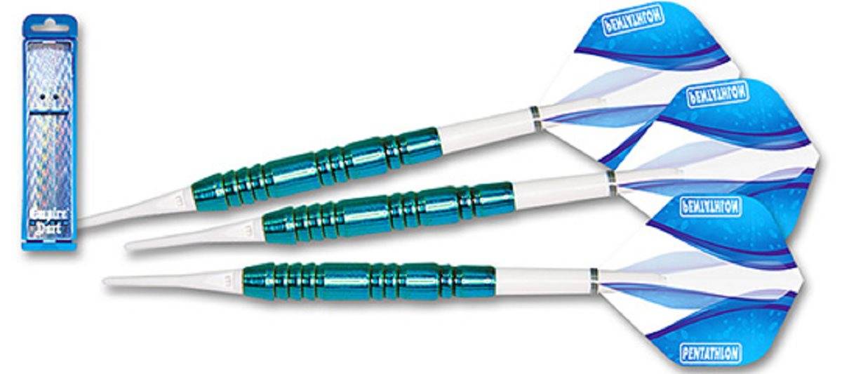 Dart-Set Empire Galaxy Pulverized IQ 200 blue 18 gram Softdarts