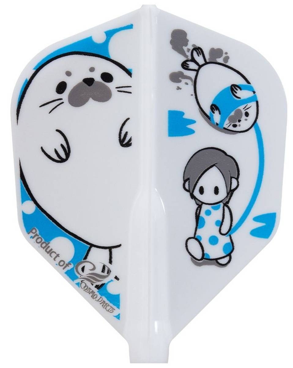 Cosmo Darts Fit Flights Air Mako Fujita Shape Flights