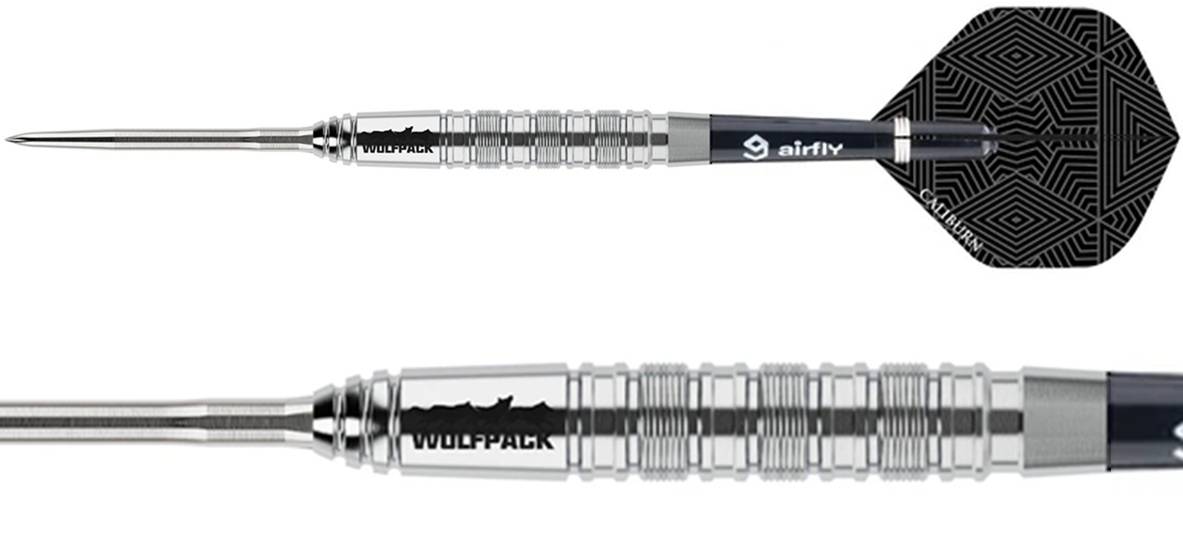 Caliburn Wolfpack Darts W7 90% Steeldarts 21 Gramm Steeldarts
