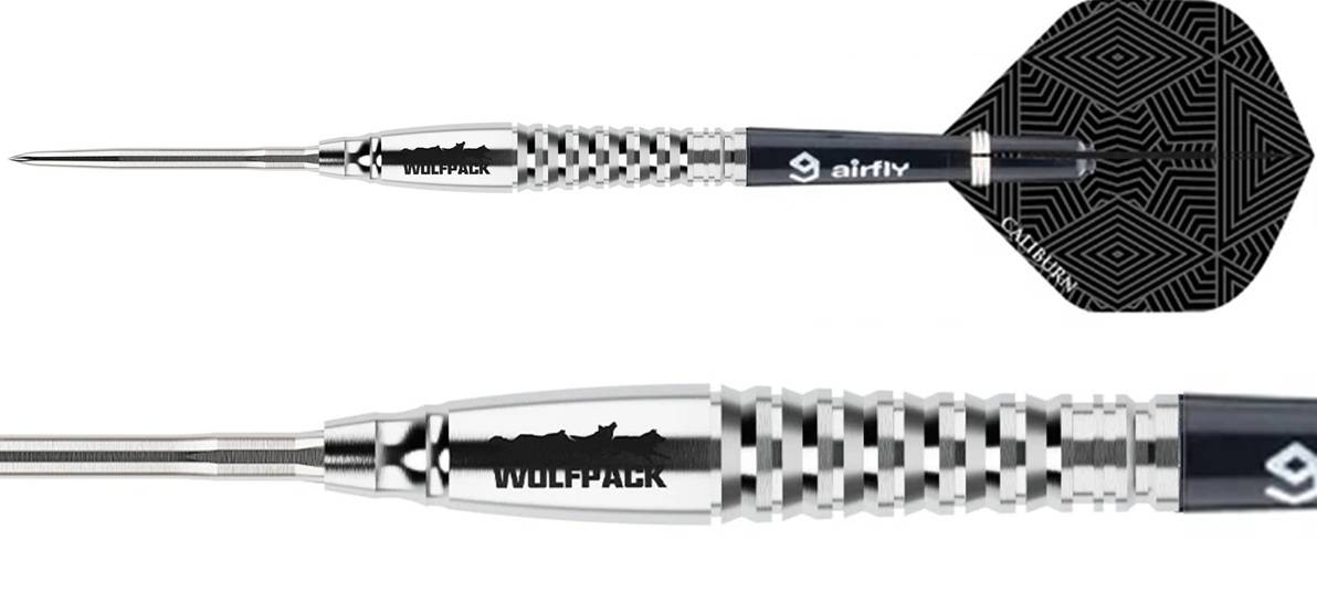 Caliburn Wolfpack Darts W8 90% Steeldarts 18 Gramm Steeldarts