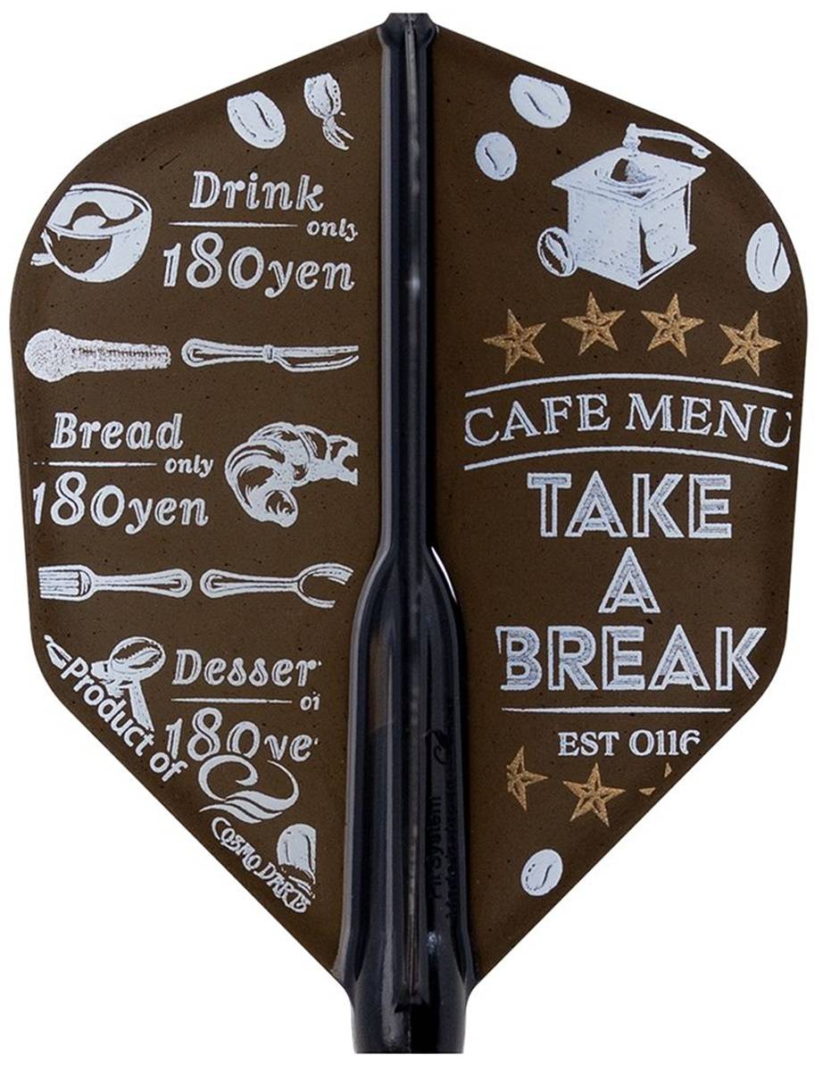 Cosmo Darts Fit Flights Air Rie Hoshino 7 Shape Flights