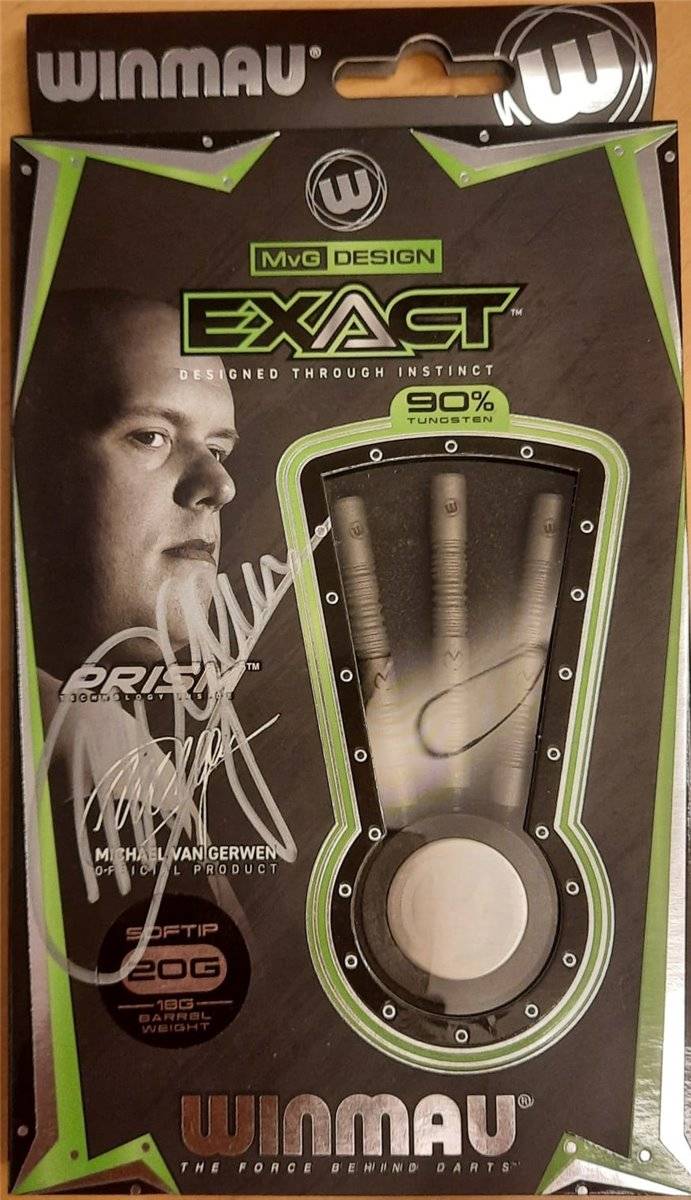 Winmau Michael van Gerwen MvG Exact Soft Darts 20/23,5 Gram Softdarts