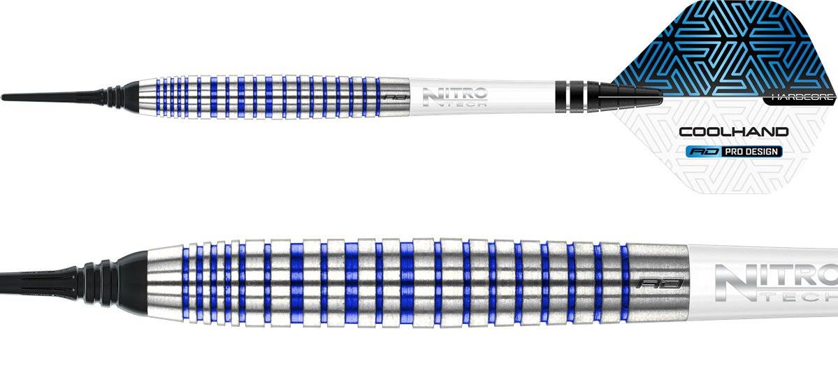 Reddragon Luke Humphries - TX3 Cool Blue SE 90% Softdarts 20 Gramm Softdarts