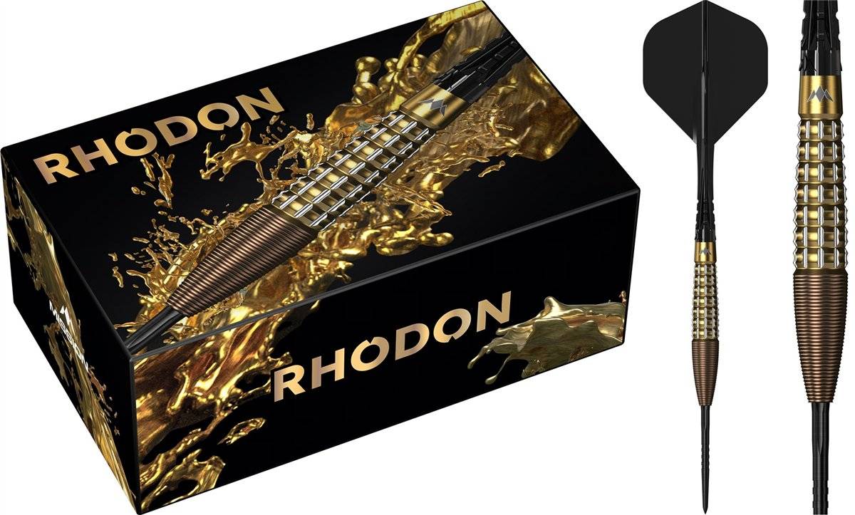 Mission Rhodon Bronze & Gold PVD 95% Steeldarts 21/23/25 Gramm Steeldarts