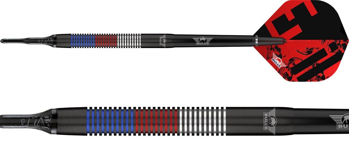 Bull´s Karel Sedlacek E2 90% Softdarts 18 Gramm Softdarts