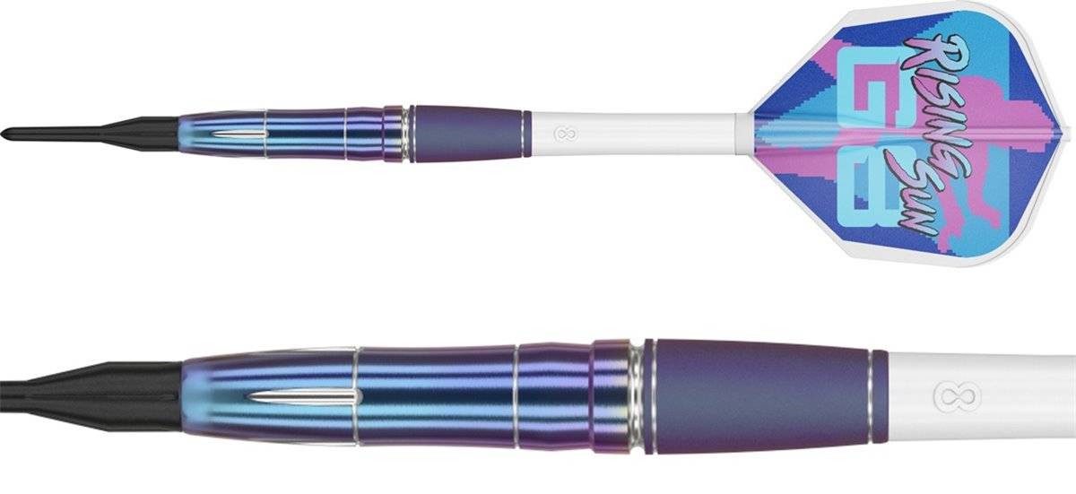 Target Haruki Muramatsu Rising Sun G8 90% 4BA SLEEK Softdarts 22 Gramm Softdarts