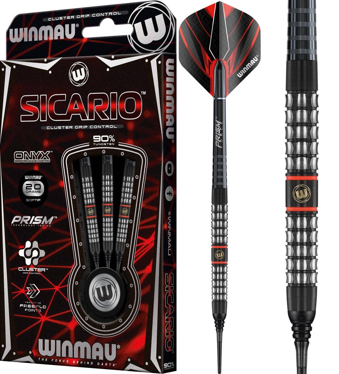 Winmau SICARIO ソフトダーツ Winmau SICARIO ソフトダーツ Winmau Sicario Soft Darts | eBay